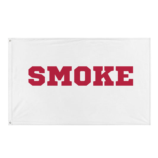 Flag | Smoke 14U Softball | Modern Script Logo