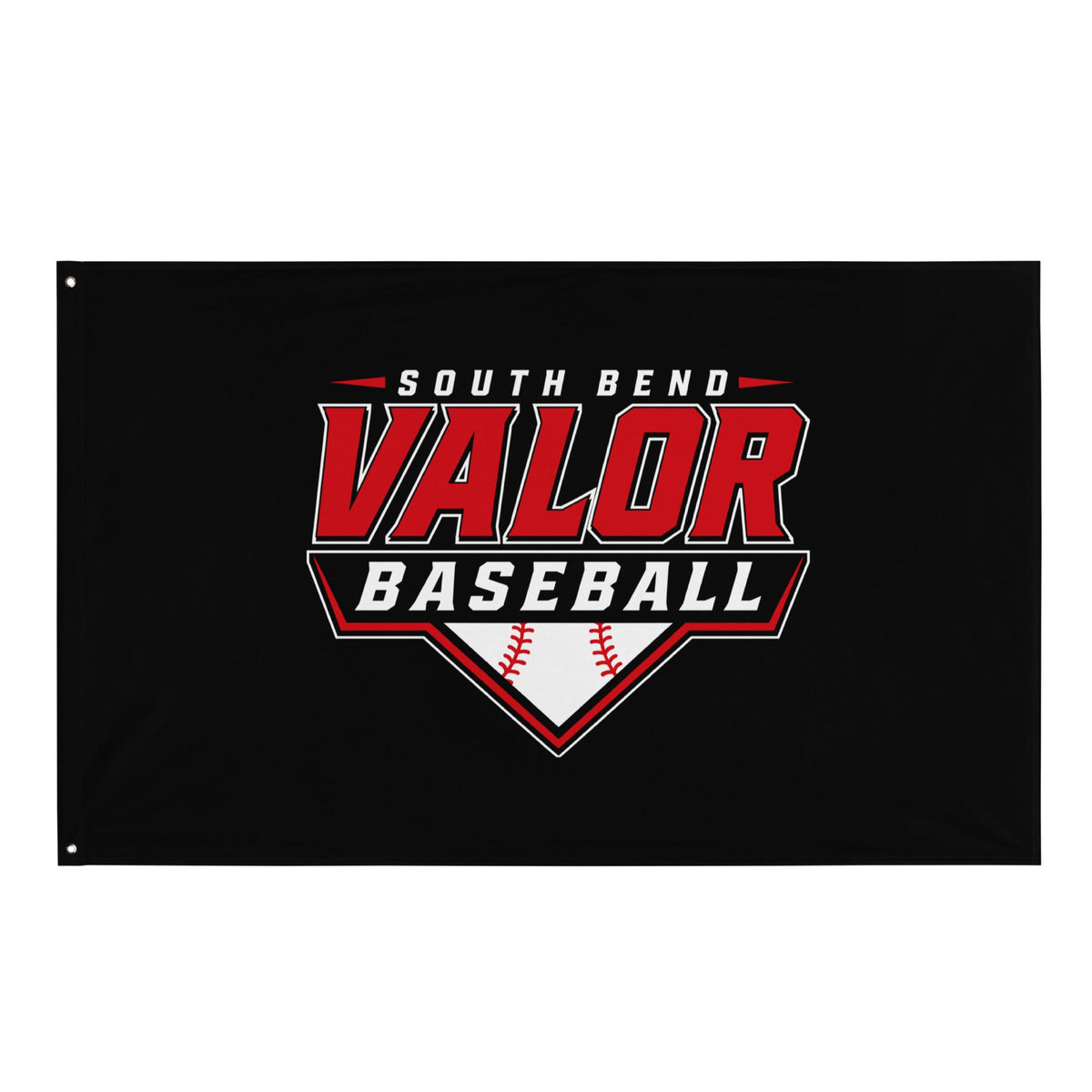 Flag | South Bend Valor Baseball | Vanguard Logo
