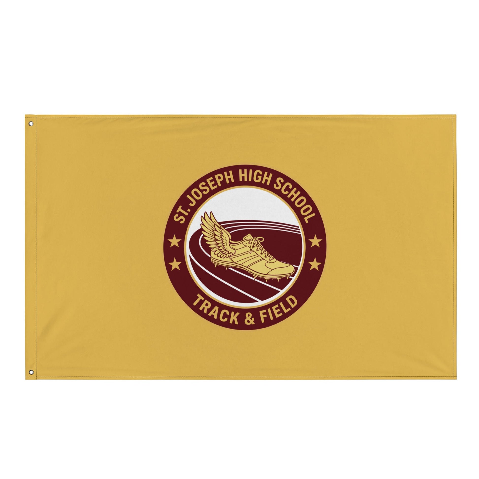 Flag | St. Joseph High School - Track & Field | Badge Logo