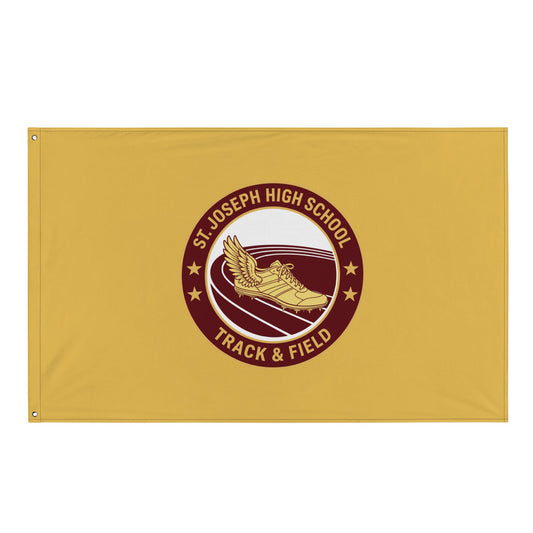 Flag | St. Joseph High School - Track & Field | Badge Logo
