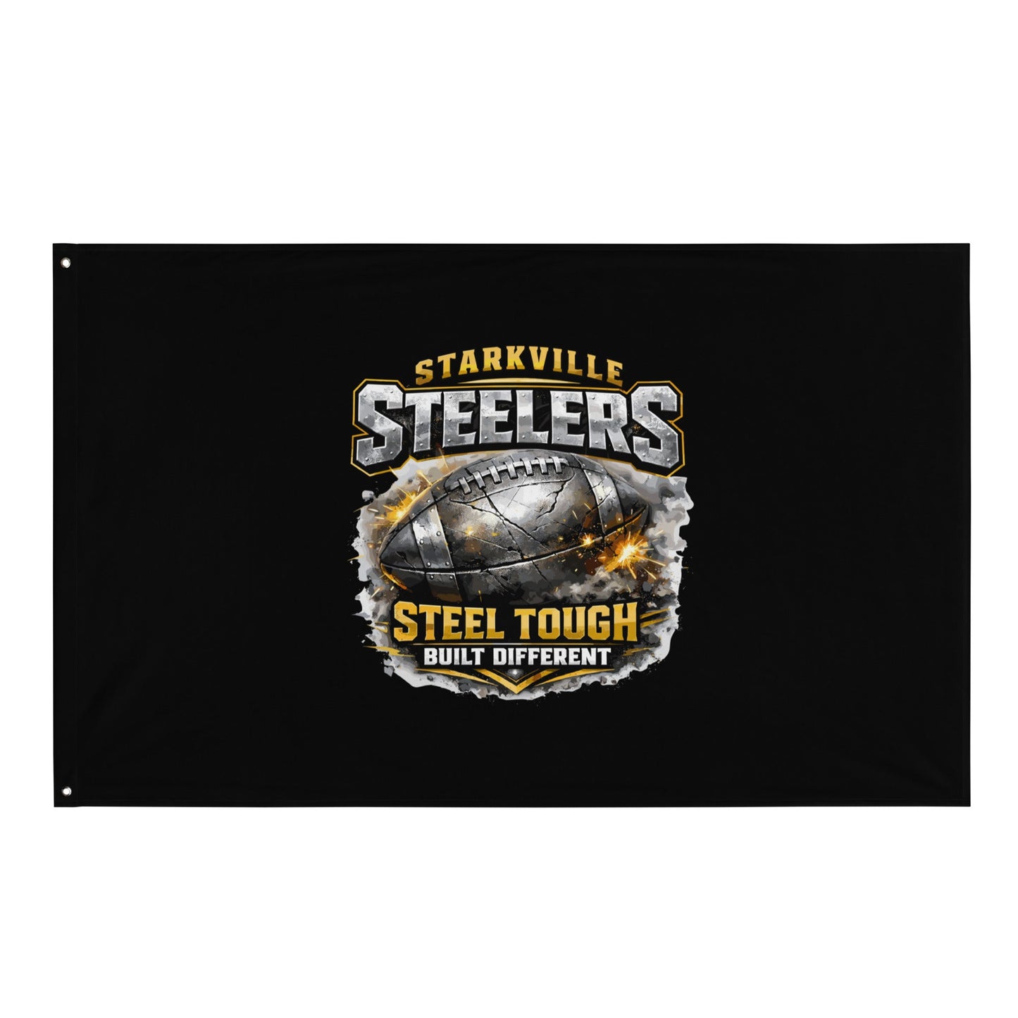 Flag | Starkville Steelers | Icon Logo