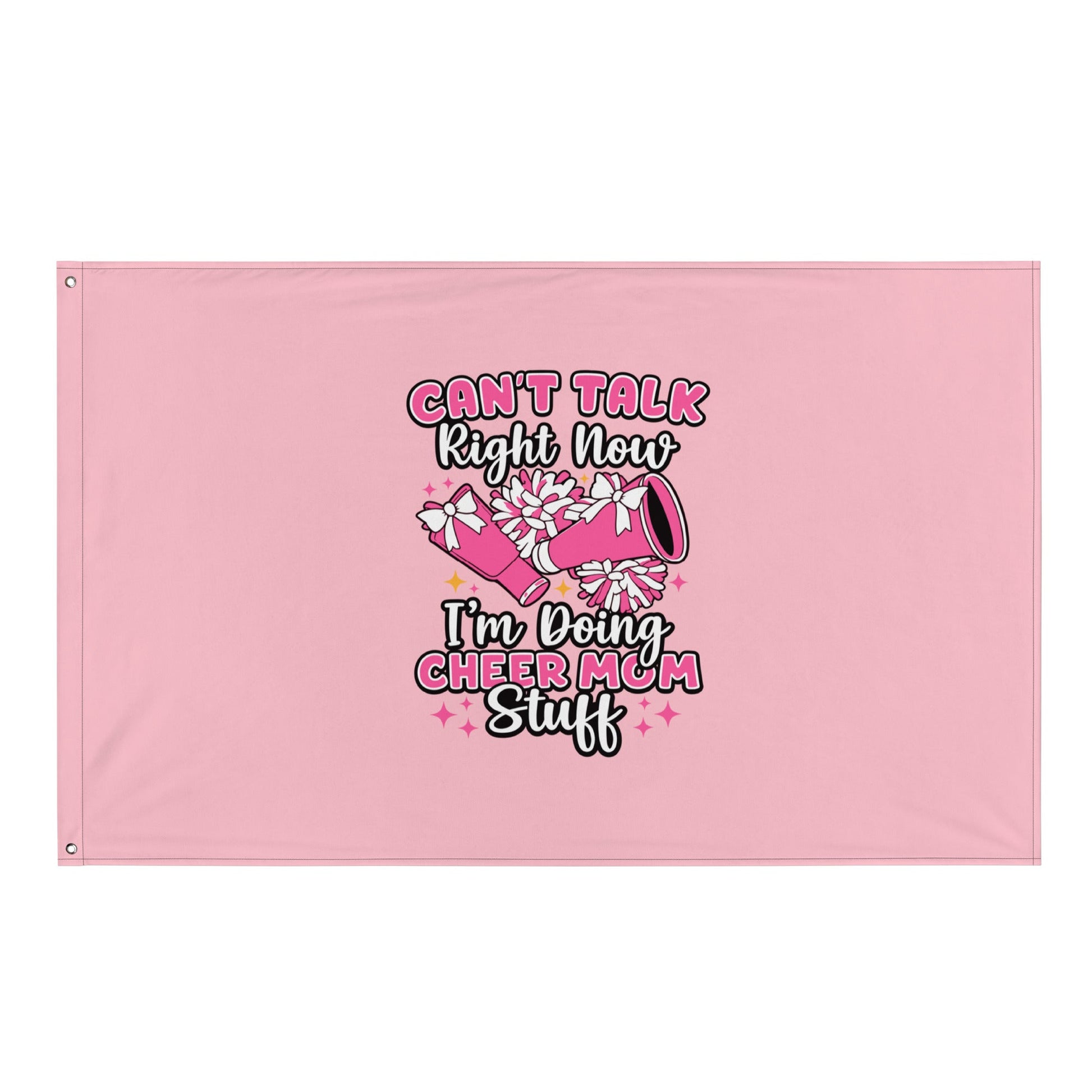 Flag | Sunset Surge All-Star Cheerleading | Modern Script Logo