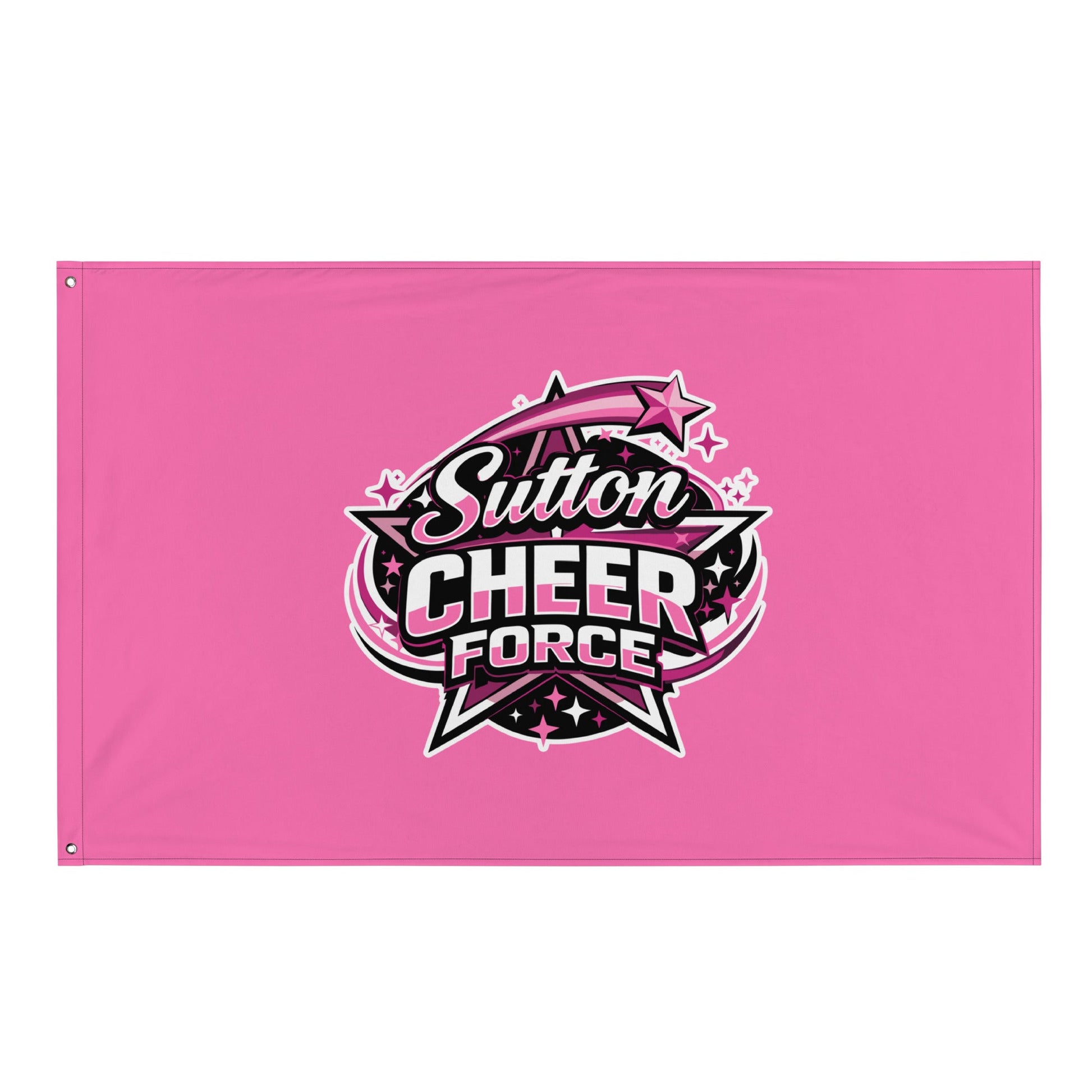 Flag | Sutton Cheer Force | Shooting Star Logo