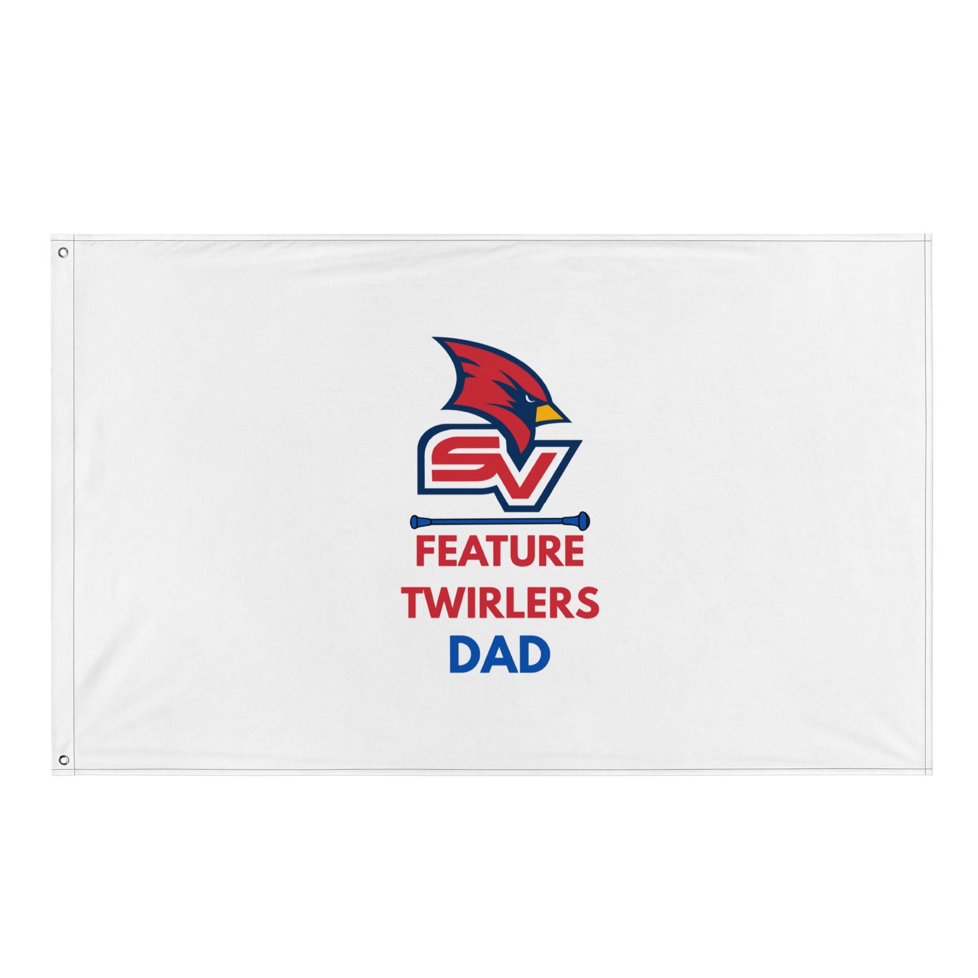 Flag | SVSU Feature twirlers | Dad Logo