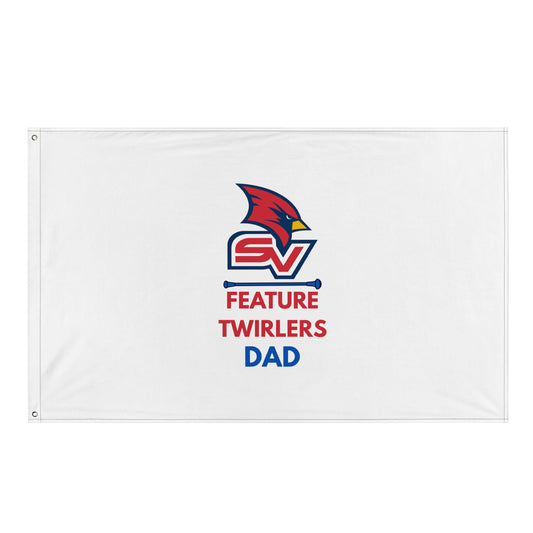 Flag | SVSU Feature twirlers | Dad Logo