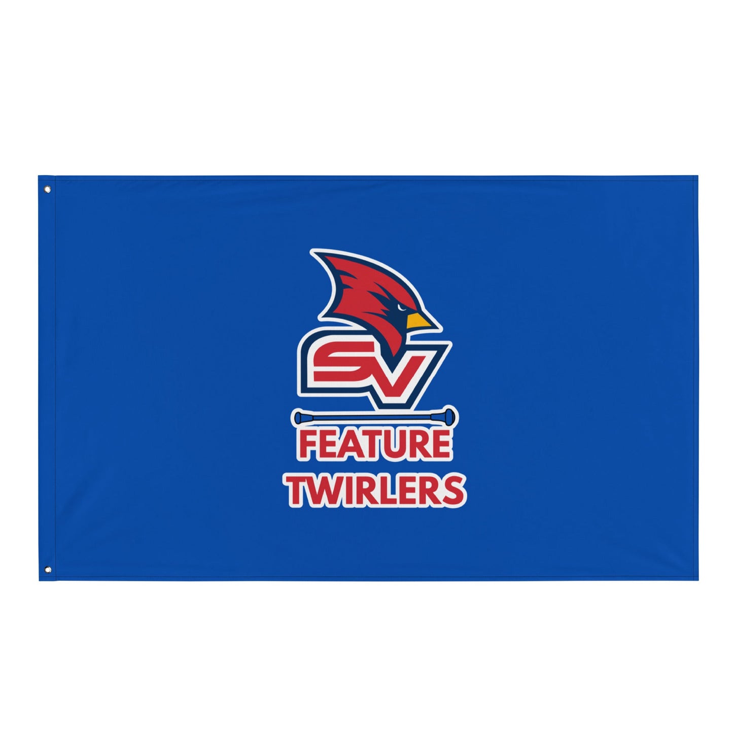 Flag | SVSU Feature twirlers | Icon Logo