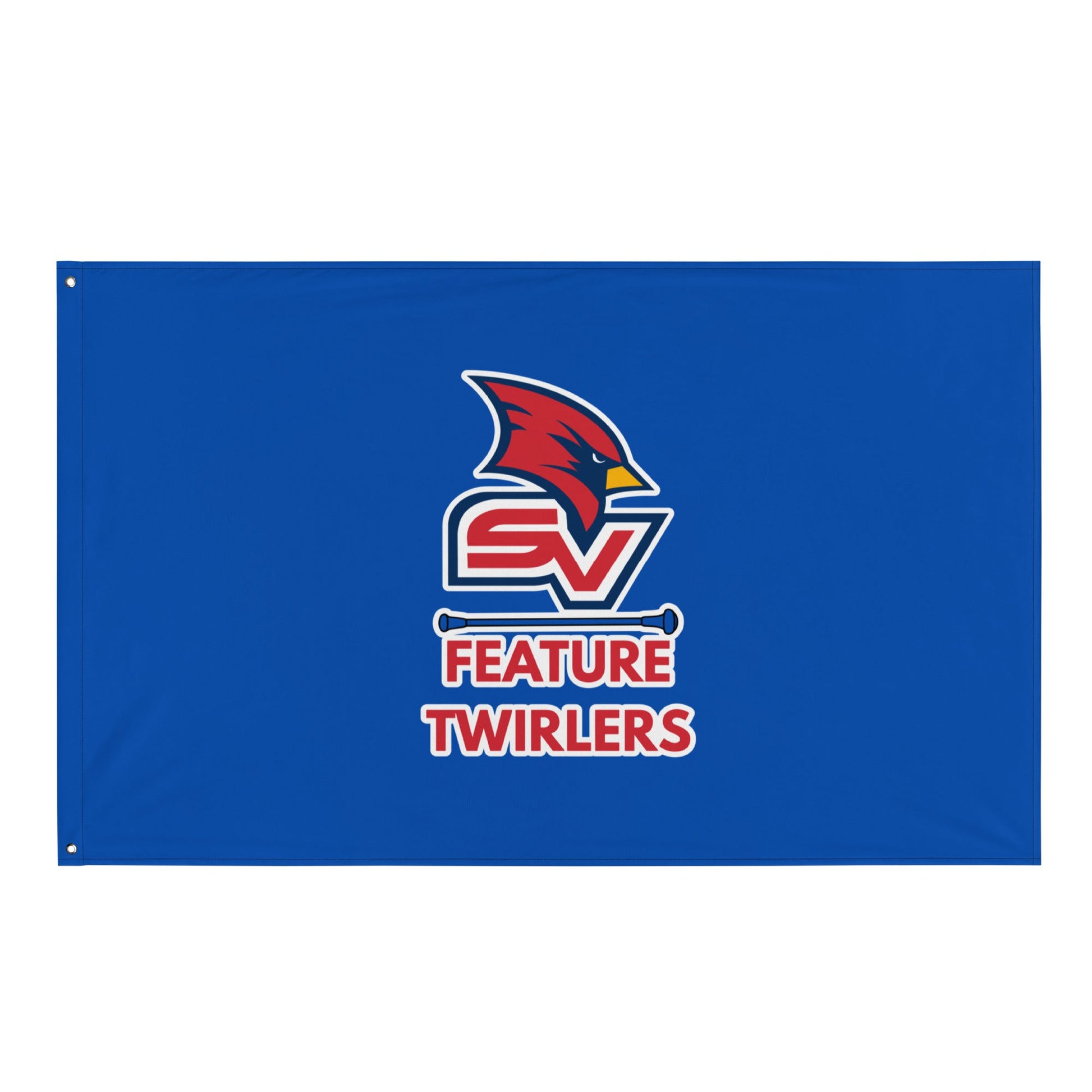 Flag | SVSU Feature twirlers | Icon Logo
