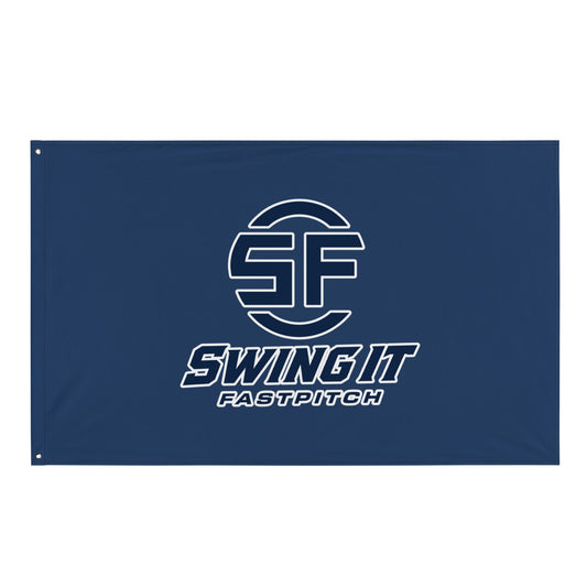 Flag | Swing It Fastpitch | Crest Logo