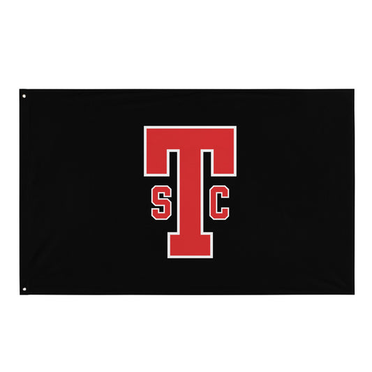 Flag | Texoma Softball Club | Block T Logo