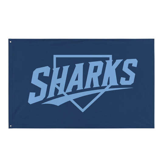 Flag | The Sharks Baseball Team | Crest Logo