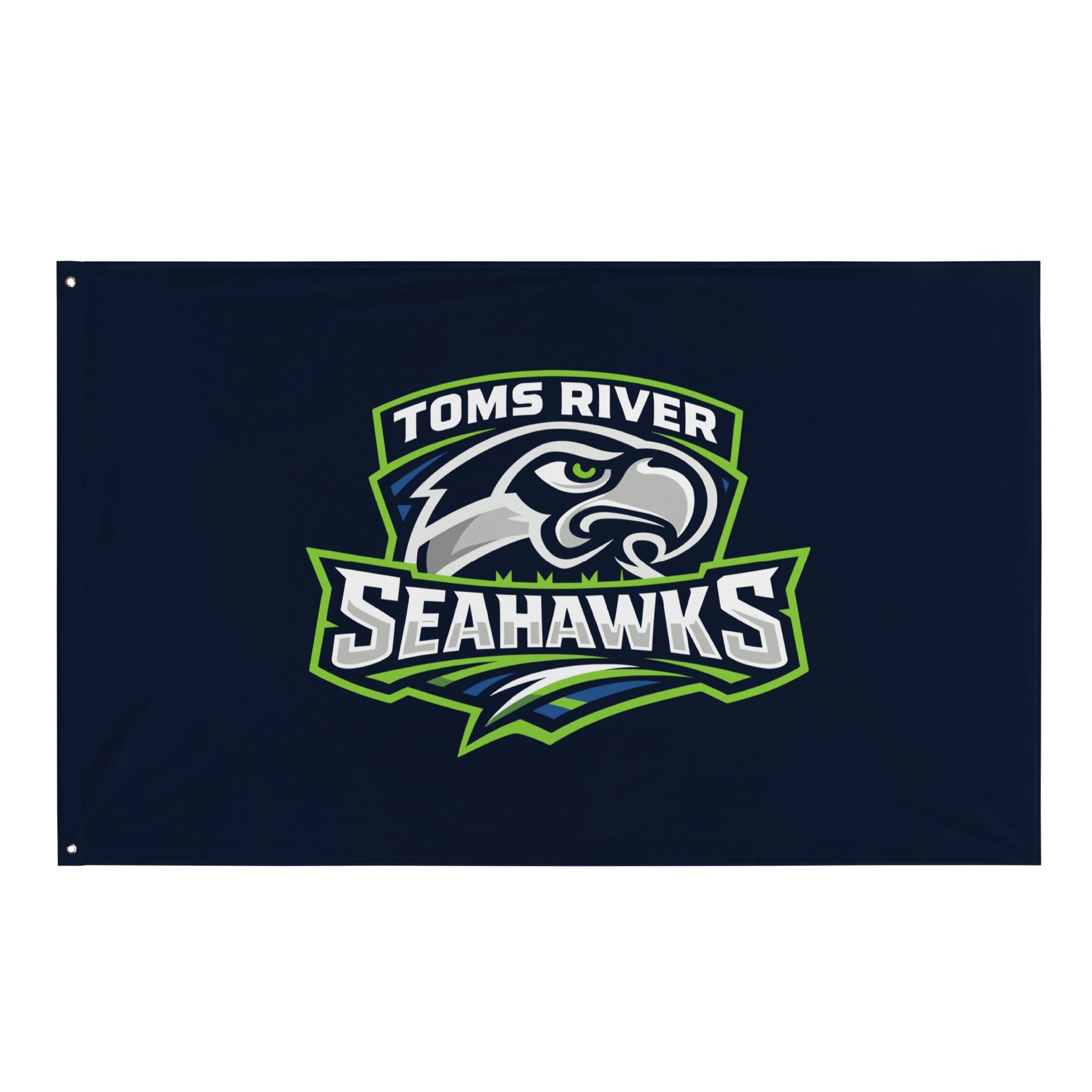 Flag | Toms River Seahawks | Mascot Script Logo