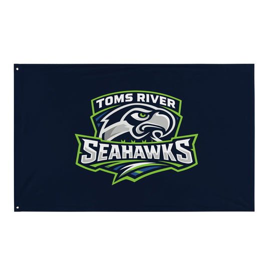 Flag | Toms River Seahawks | Mascot Script Logo