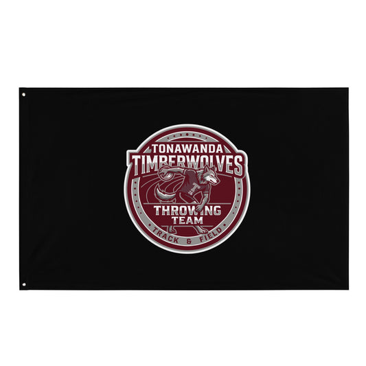 Flag | Tonawanda High School Track and Field | Throwing Team Logo
