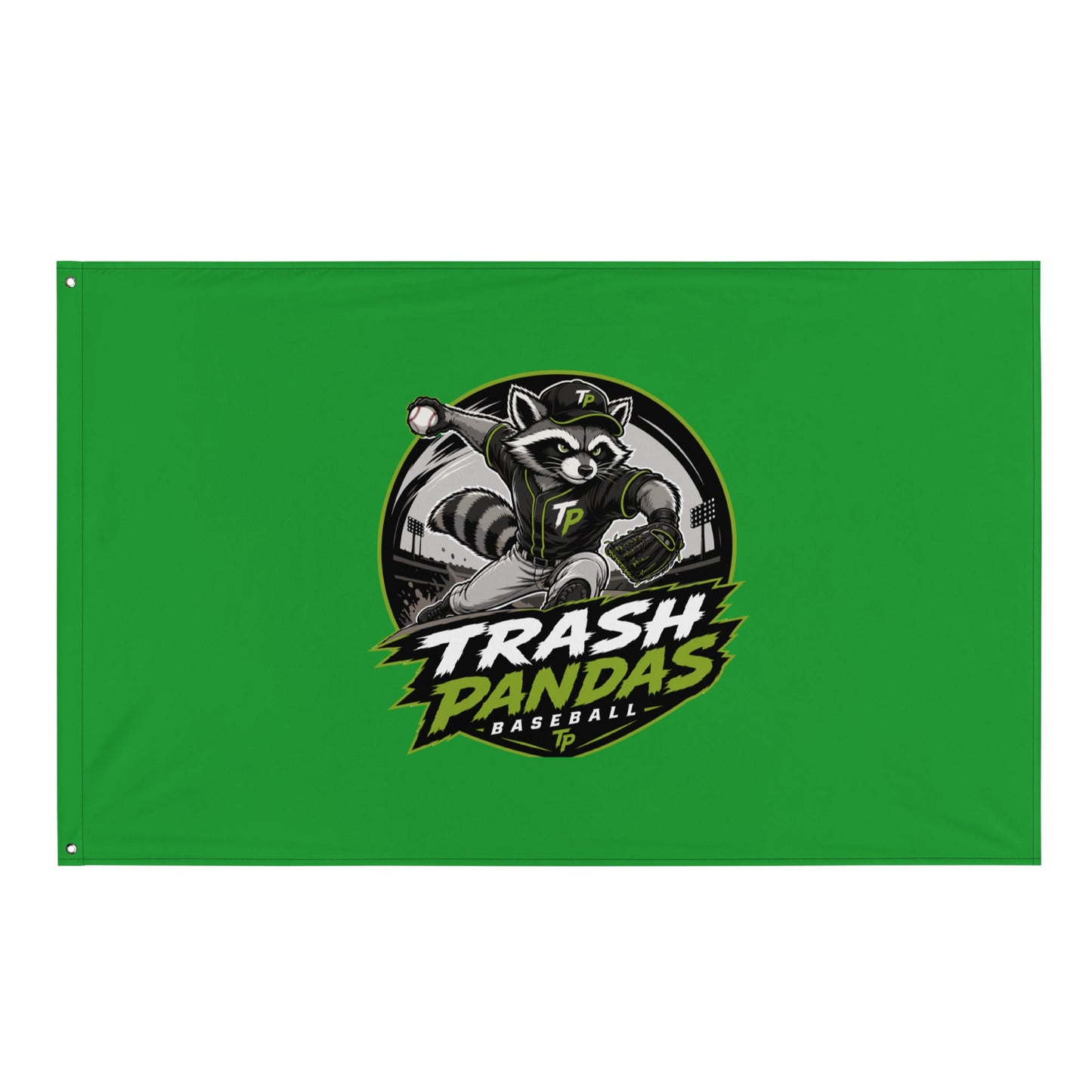 Flag | Trash Pandas Baseball Organization | Vanguard Logo