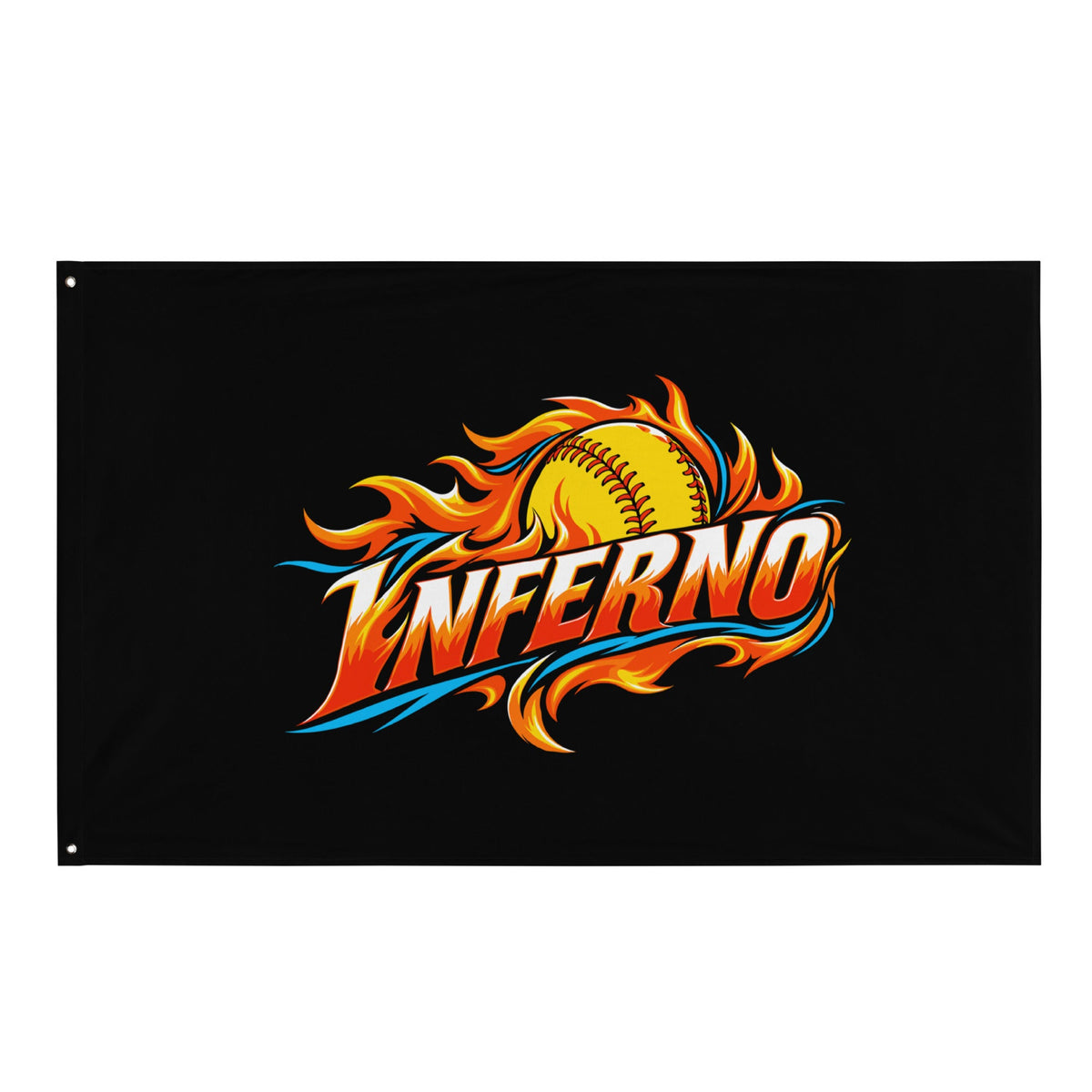 Flag | Treasure Coast Inferno | Crest Logo