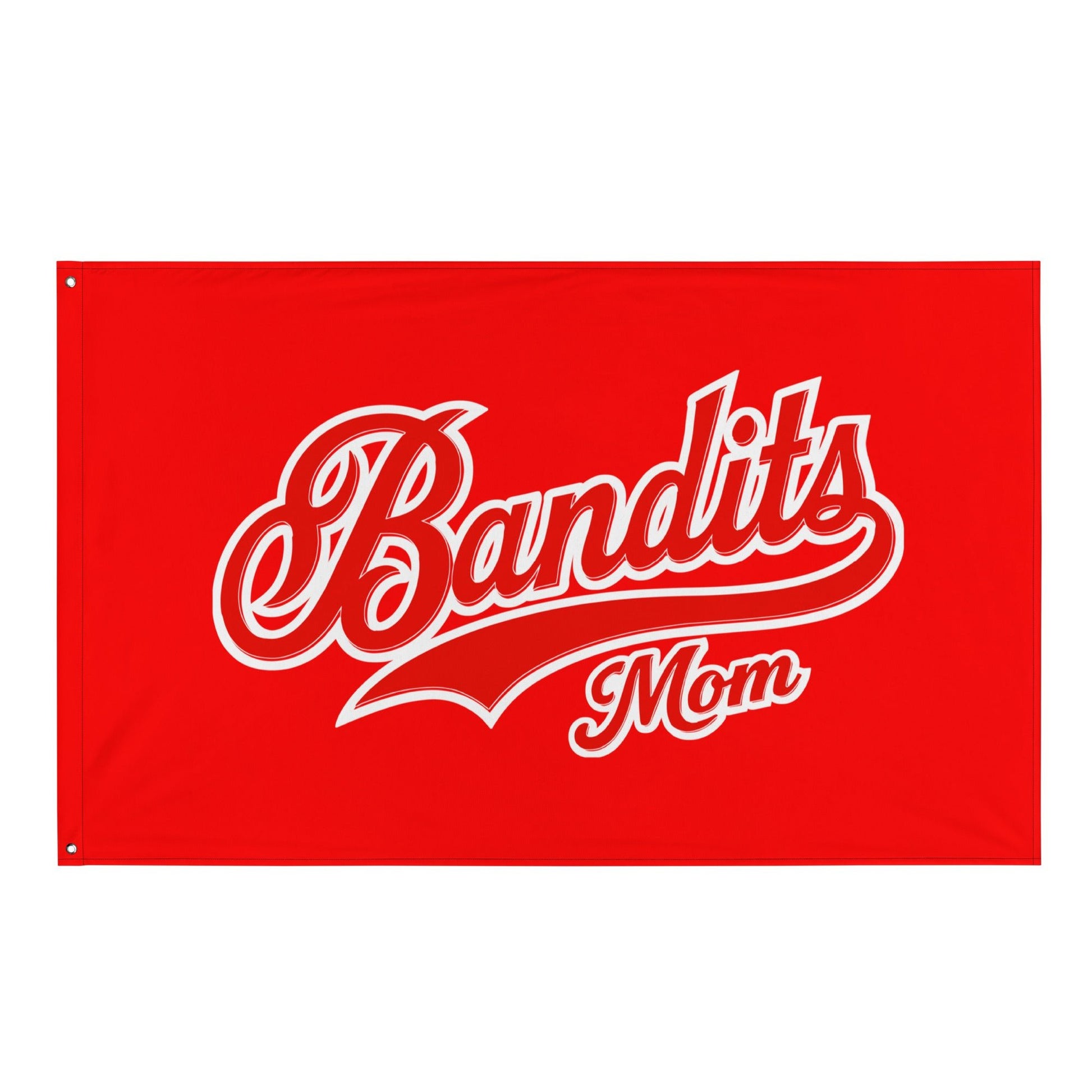 Flag | Tri - City Baseball | Bandits Mom Logo