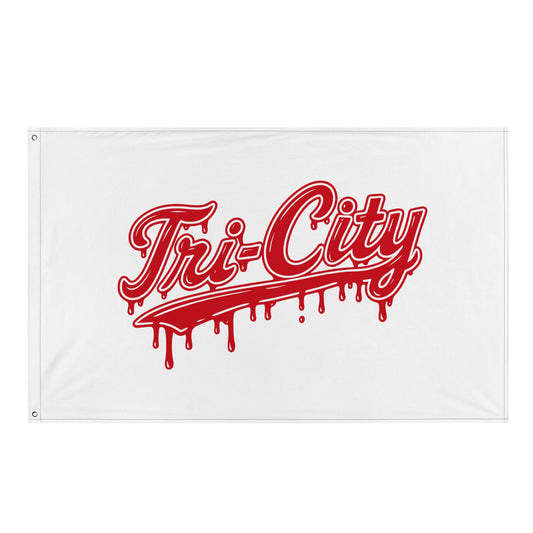 Flag | Tri - City Baseball | Mark Logo