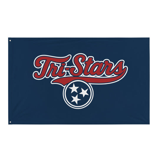 Flag | Tri - Stars | 3 Stars Logo
