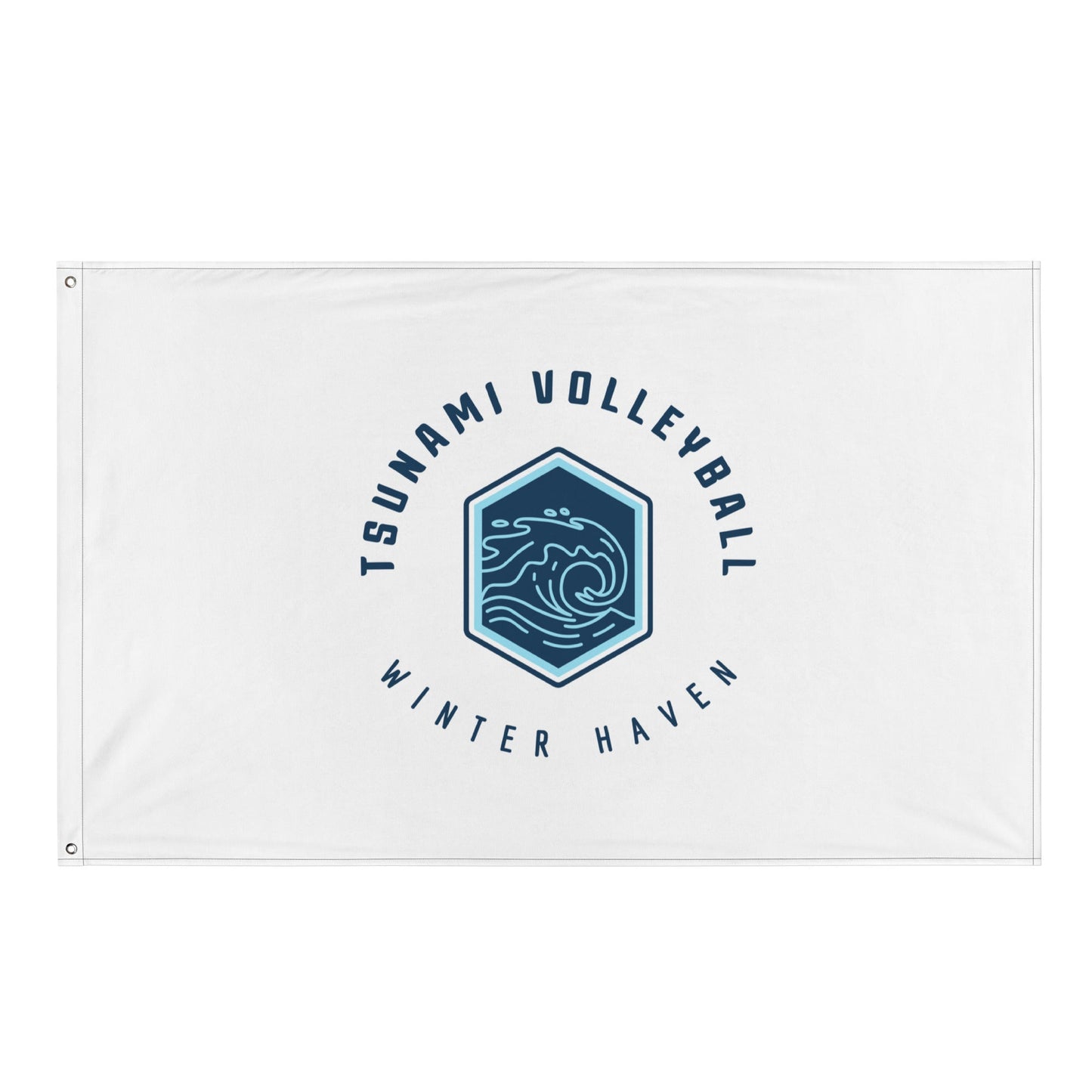 Flag | Tsunami Volleyball Club | Crest Logo