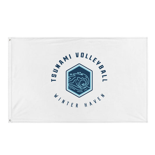 Flag | Tsunami Volleyball Club | Crest Logo