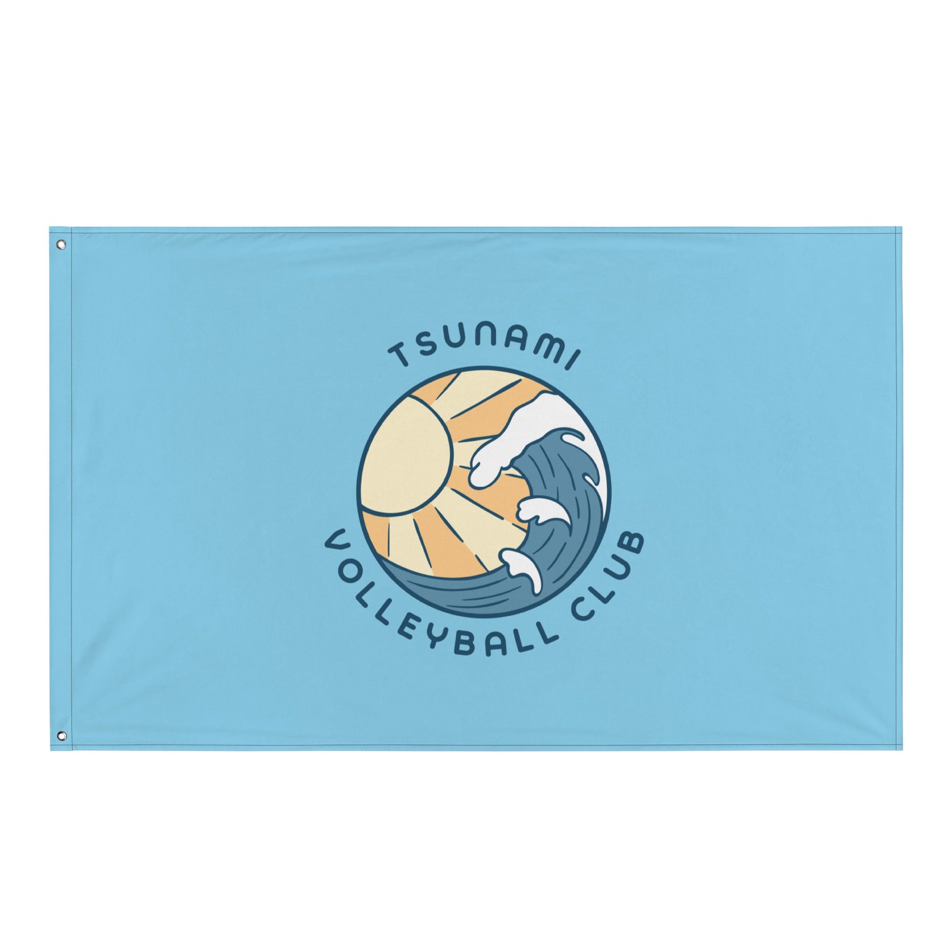 Flag | Tsunami Volleyball Club | Emblem Logo