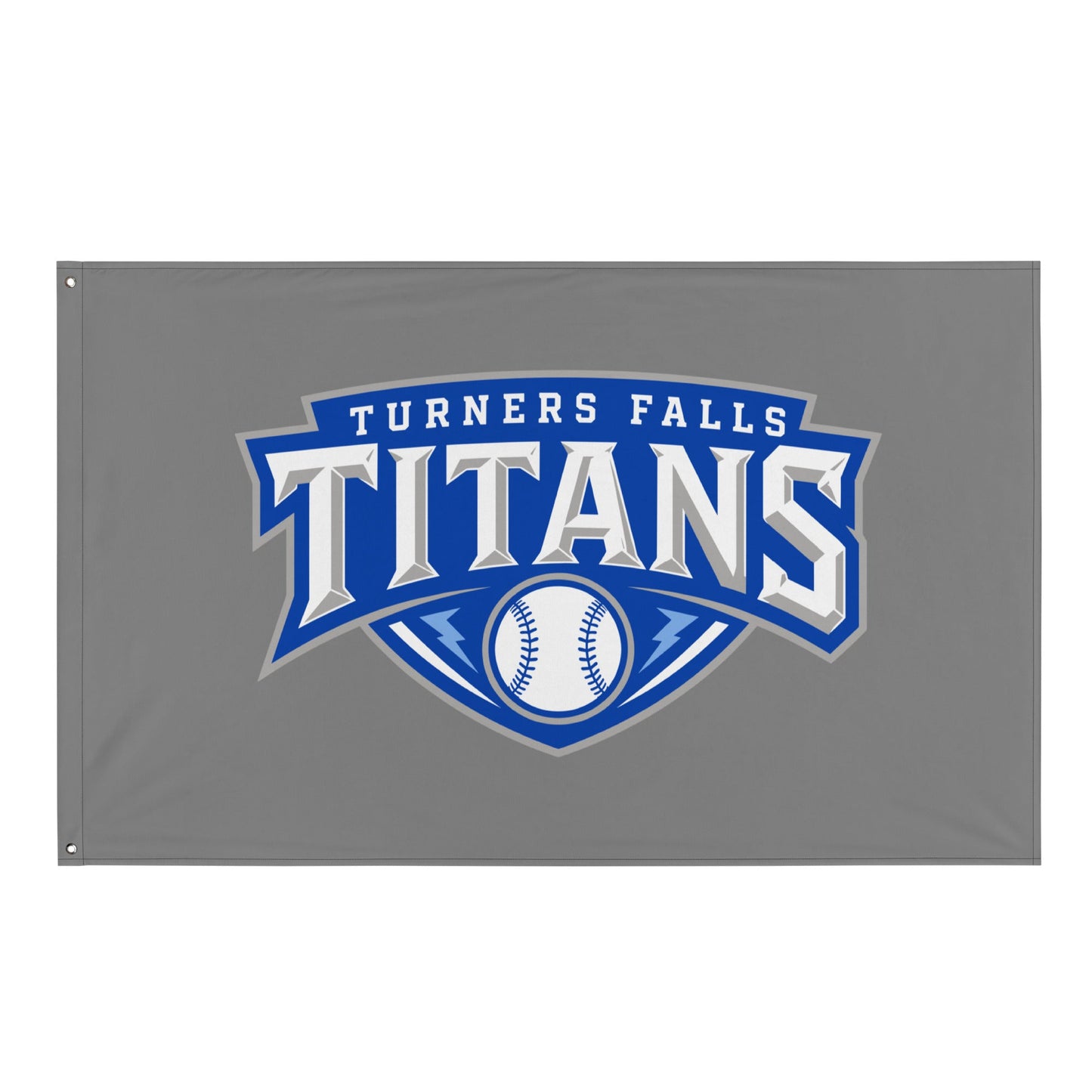 Flag | Turners Falls Titans | Titan Crest Logo
