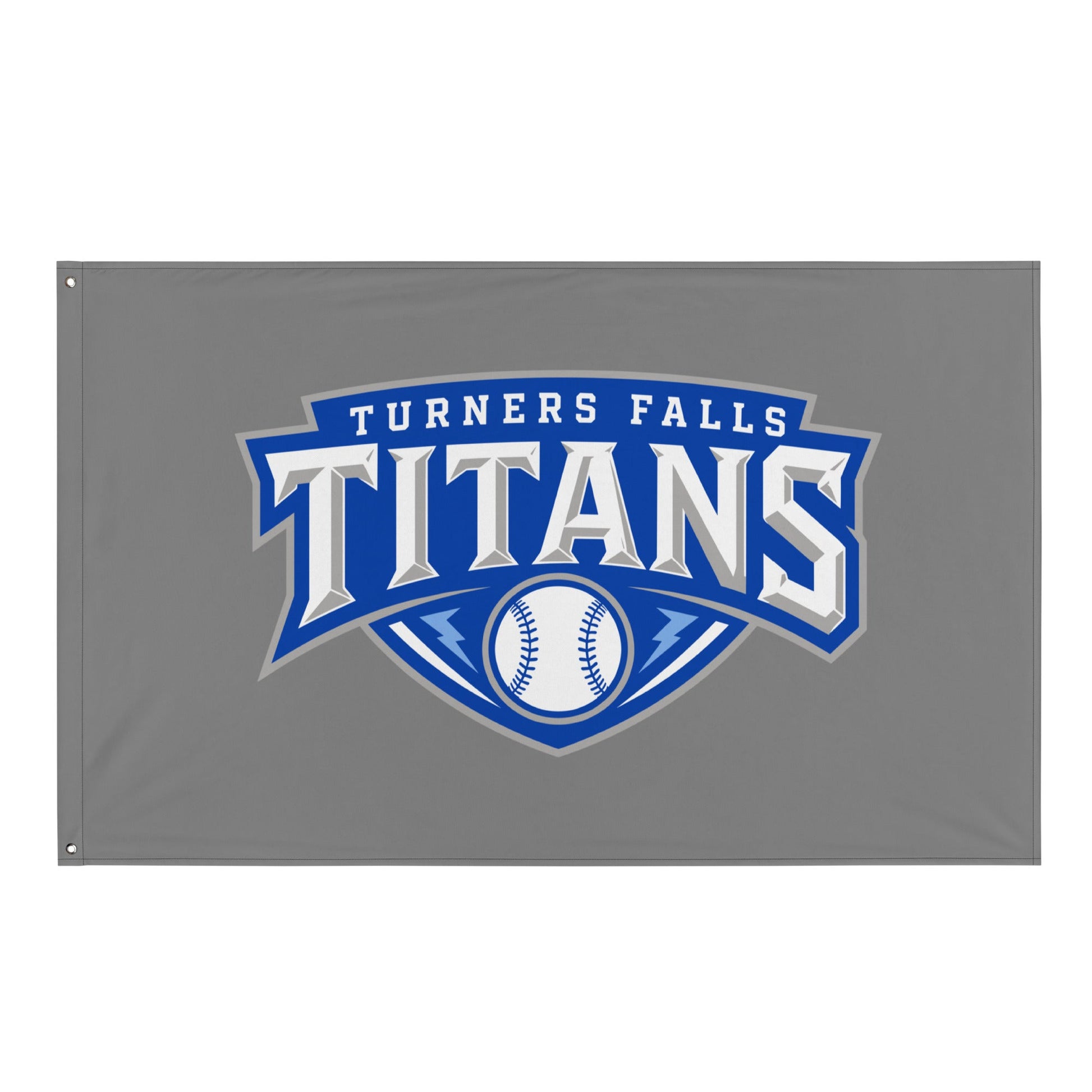 Flag | Turners Falls Titans | Titan Crest Logo