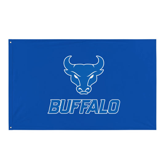 Flag | UB Womens Club Basketball | Vanguard Buffalo Crest Logo