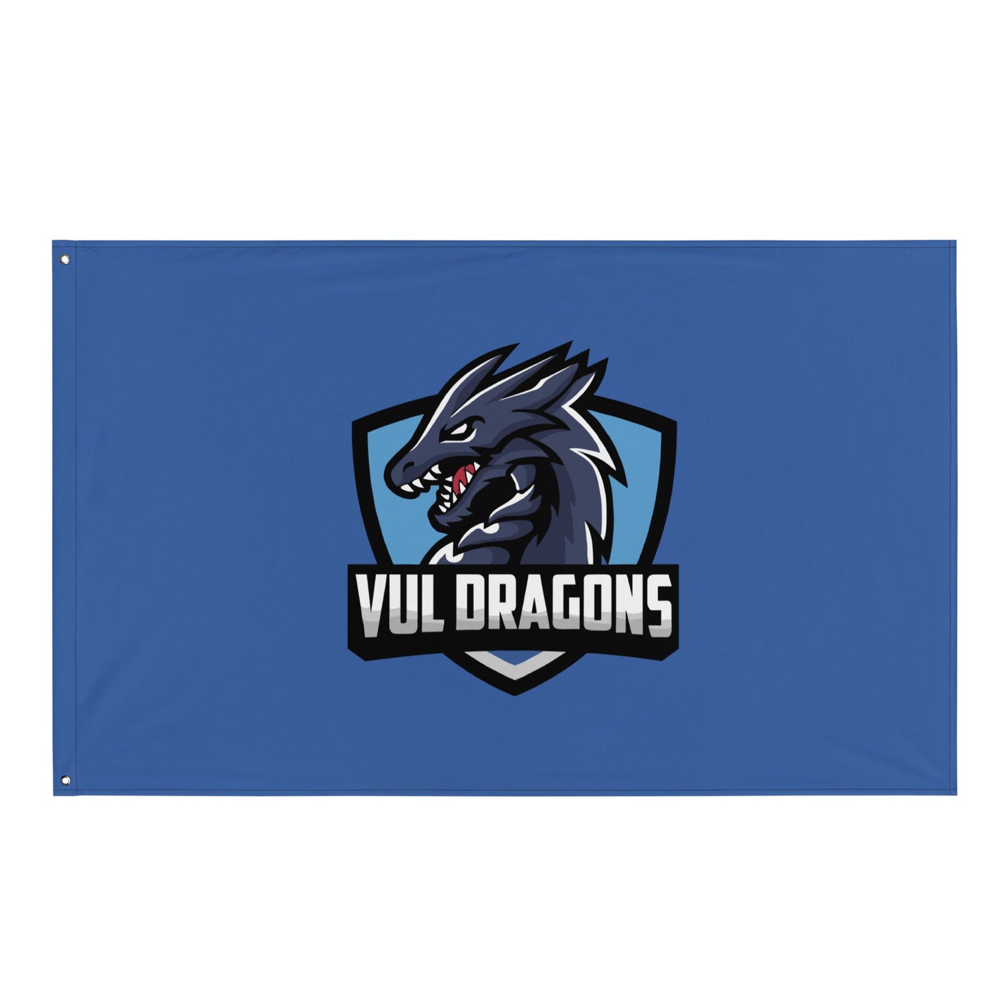 Flag | University Of Virginia Lynhberg | Dragon Crest Logo