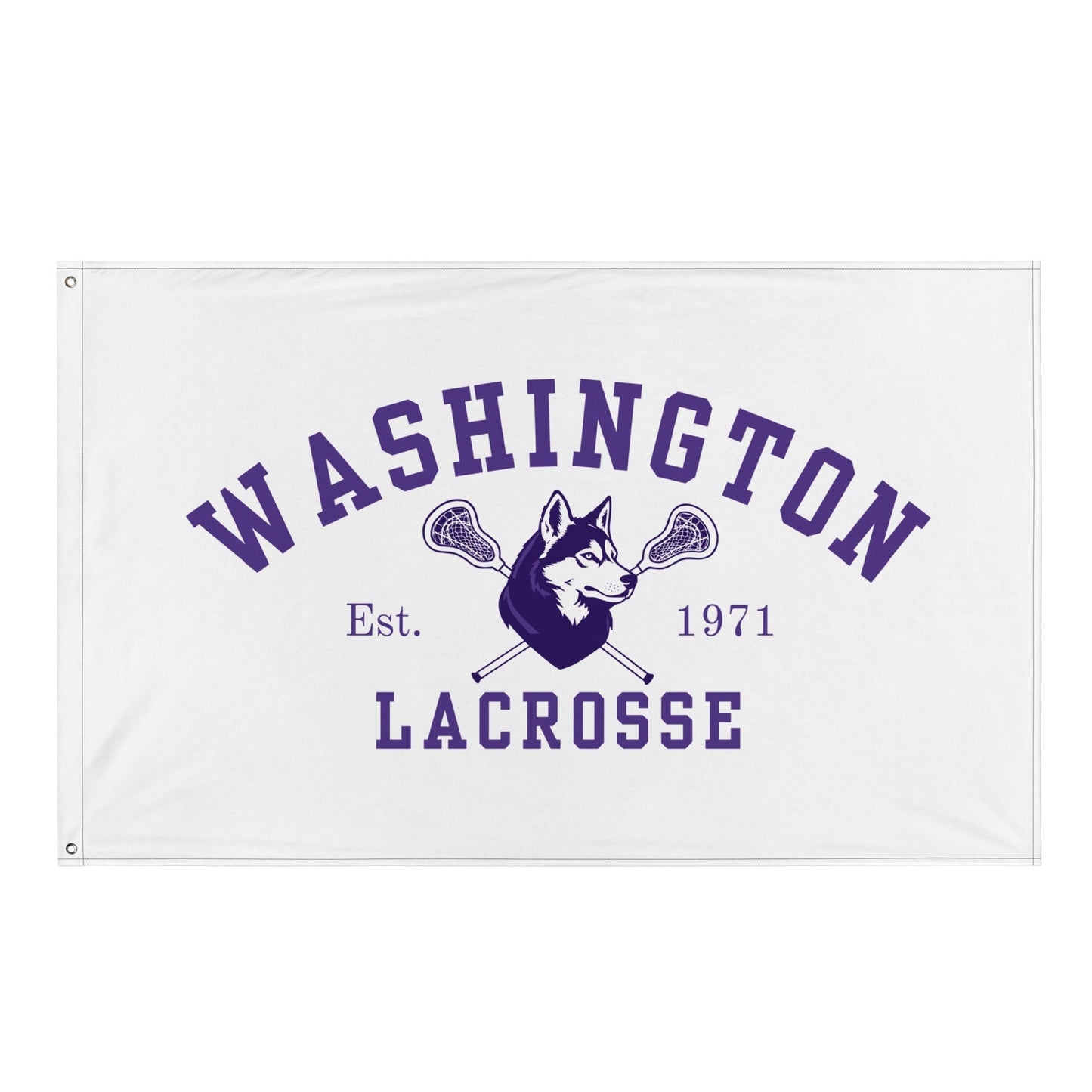 Flag | UW Women's Club Lacrosse | Washington Lacrosse Logo