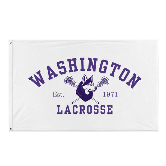 Flag | UW Women's Club Lacrosse | Washington Lacrosse Logo