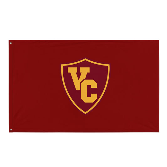 Flag | VCMS cheer | Shield Logo