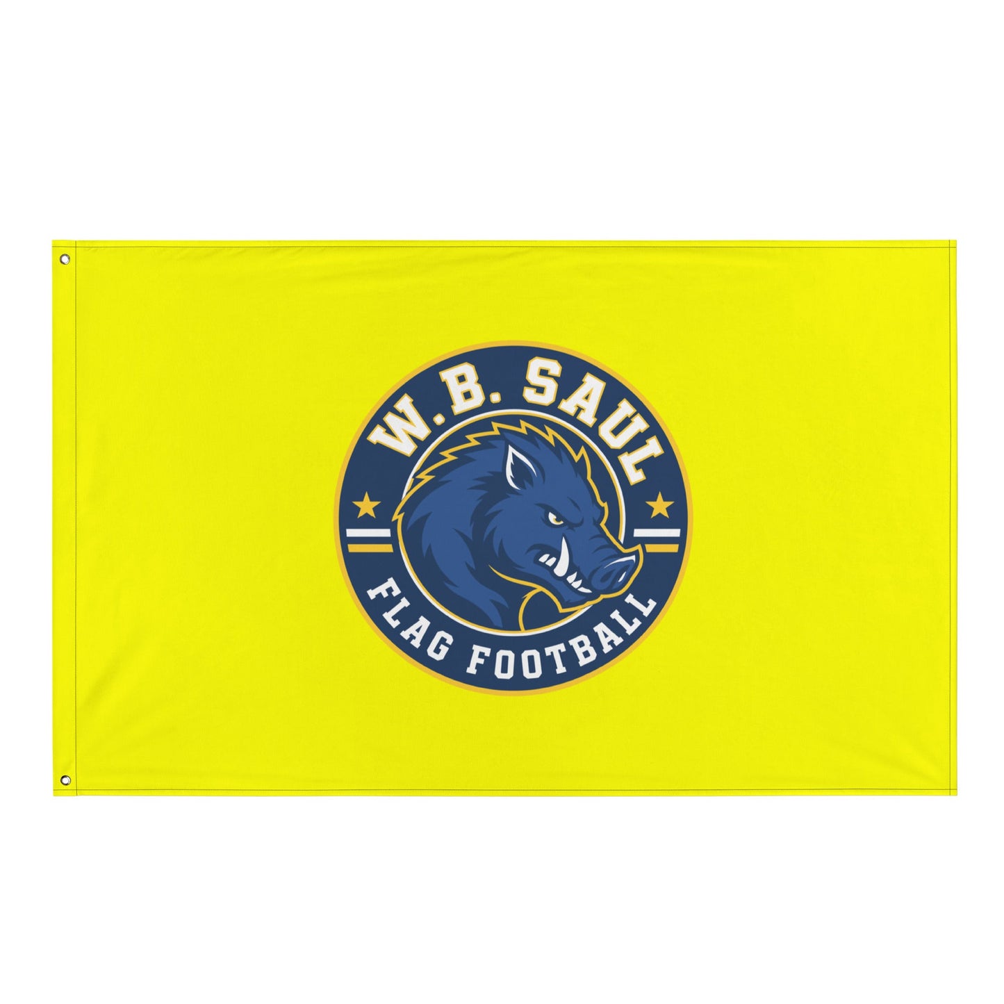 Flag | W.B.Saul Razorbacks | Badge Logo