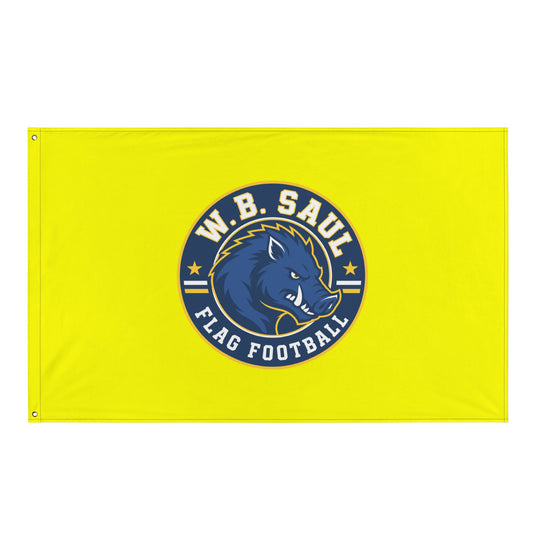 Flag | W.B.Saul Razorbacks | Badge Logo