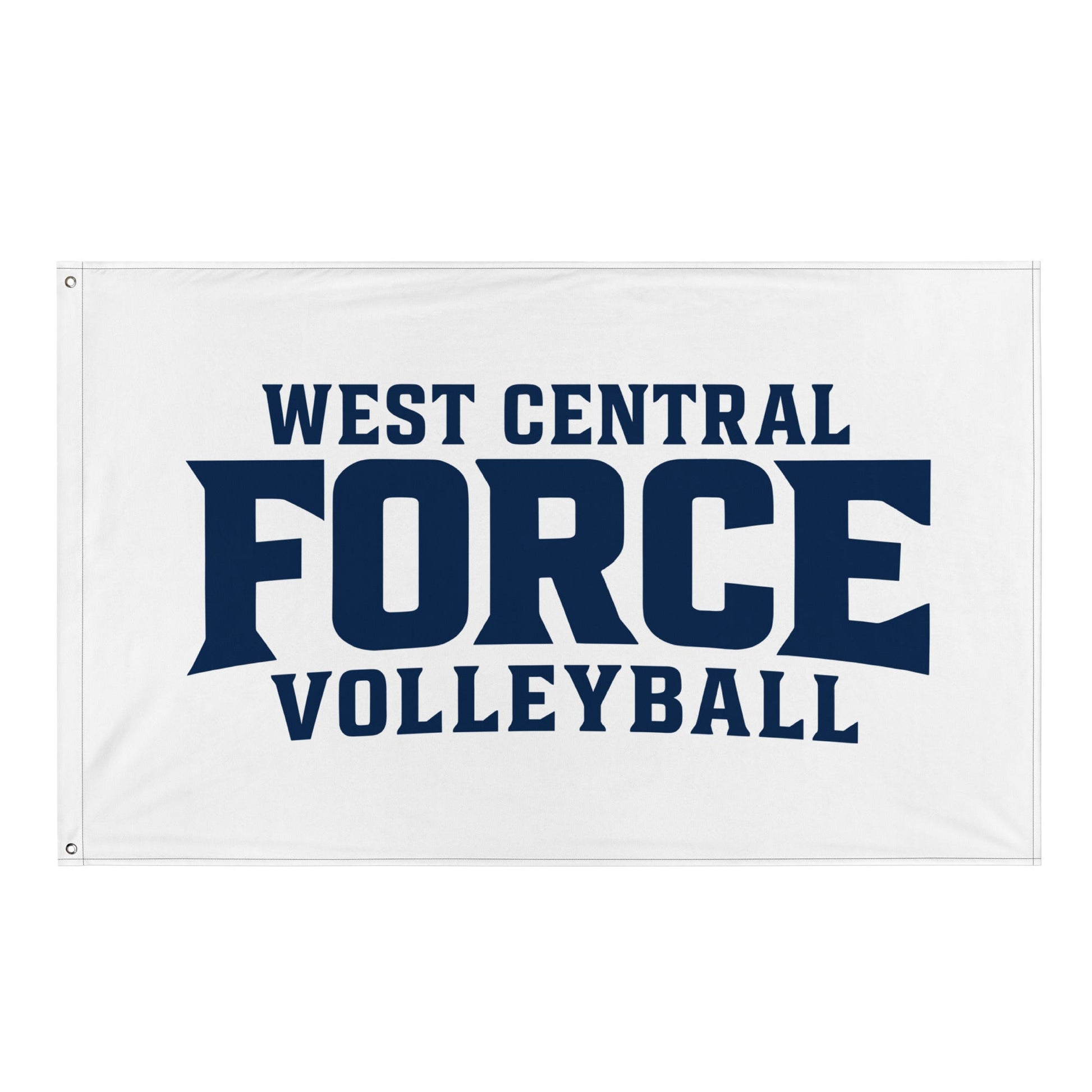 Flag | West Central Force Volleyball | Blue Logo