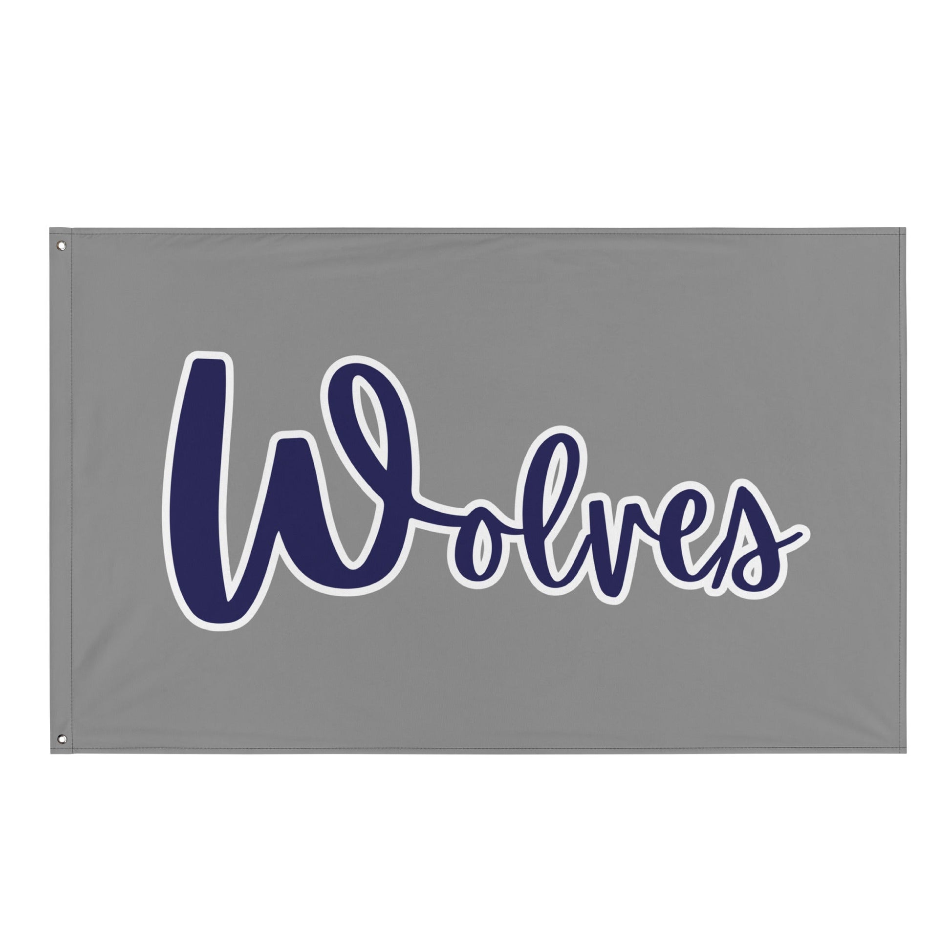 Flag | White Mountain School | Script Logo