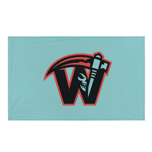 Flag | Wichita Reapers | W Logo