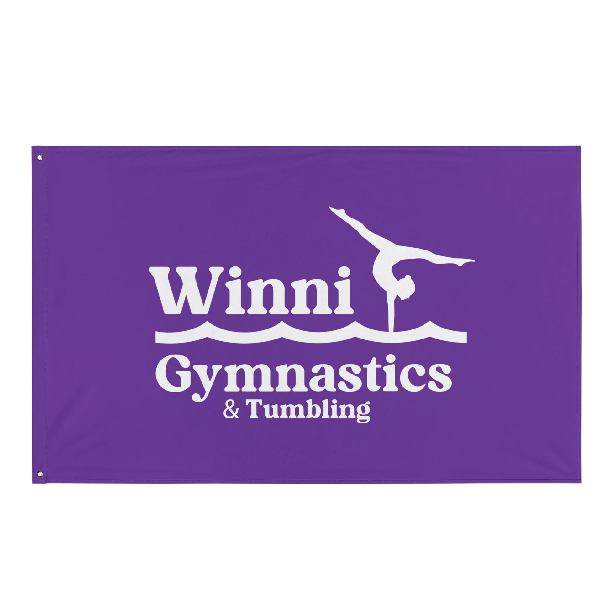 Flag | Winni Gymnastics | Tumbling Logo
