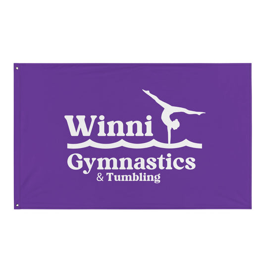 Flag | Winni Gymnastics | Tumbling Logo