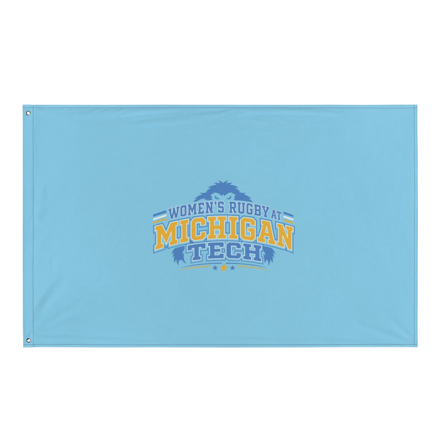 Flag | Women’s Rugby at Michigan Tech | Varsity Crest Logo