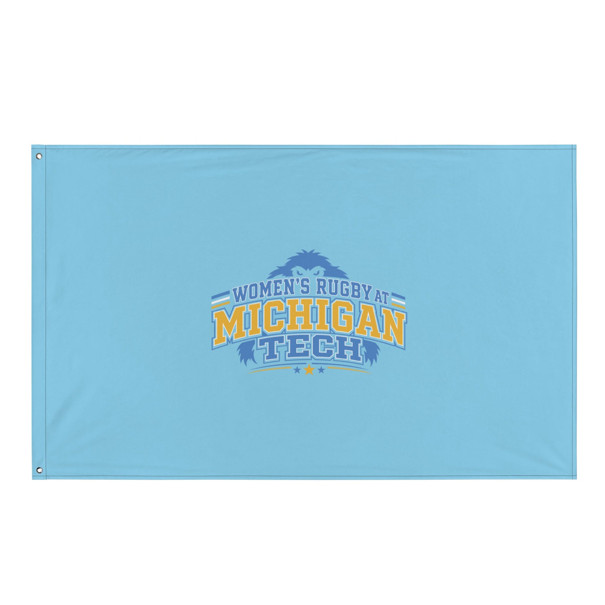 Flag | Women’s Rugby at Michigan Tech | Varsity Crest Logo