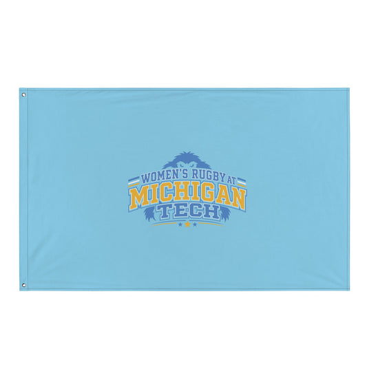 Flag | Women’s Rugby at Michigan Tech | Varsity Crest Logo