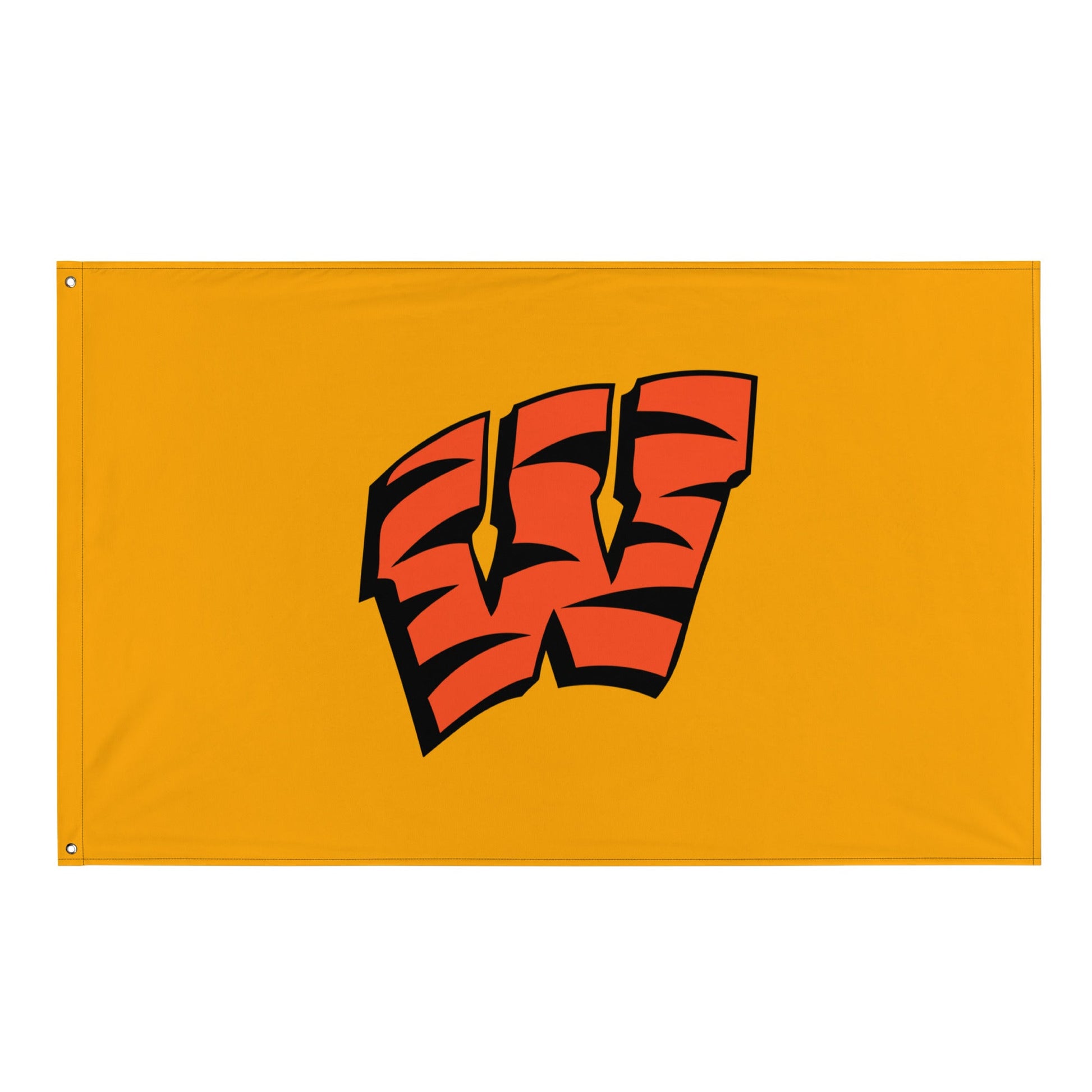 Flag | Woodlake Boys Basketball | W Crest Logo