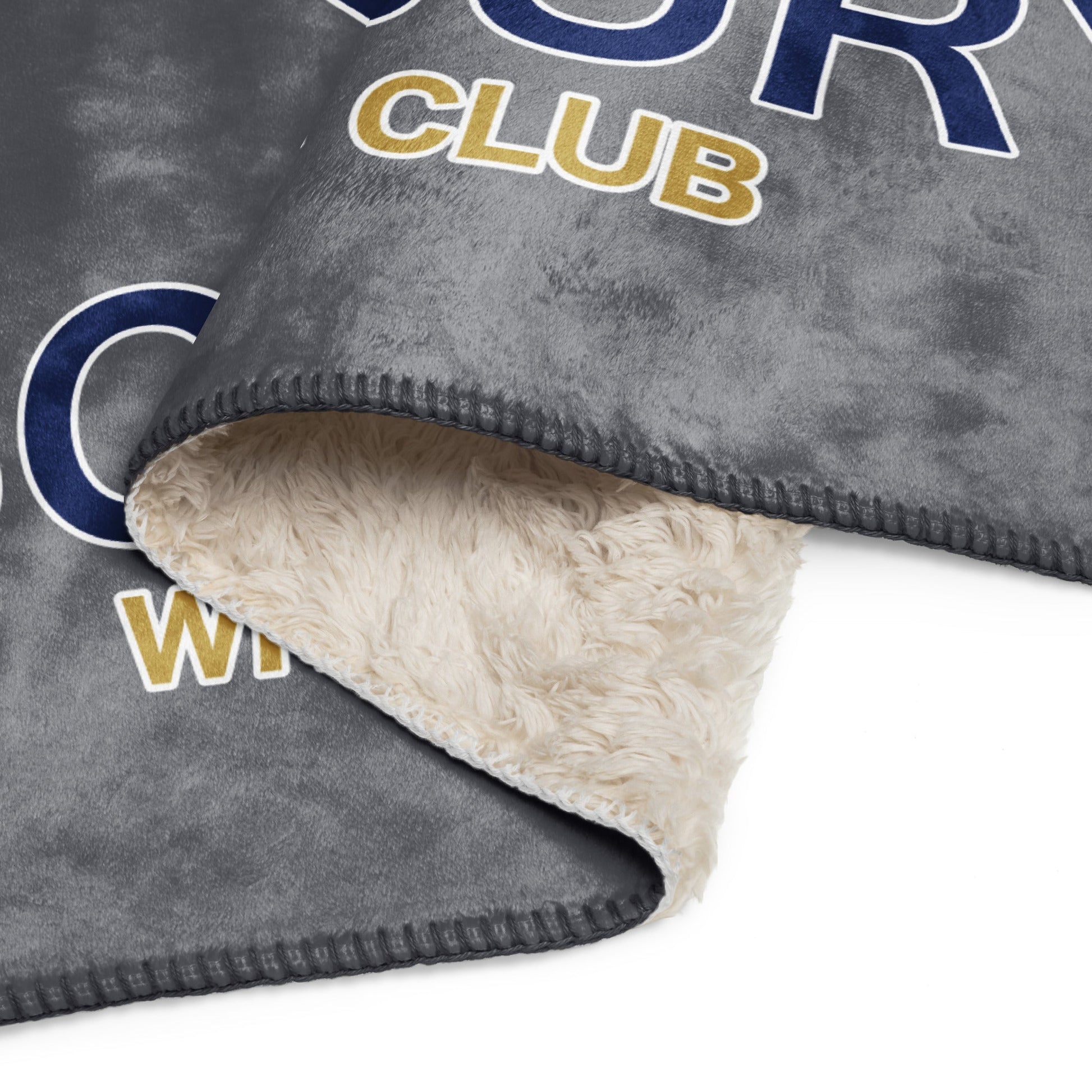 Grey Sherpa Blanket - Solebury Wrestling Club