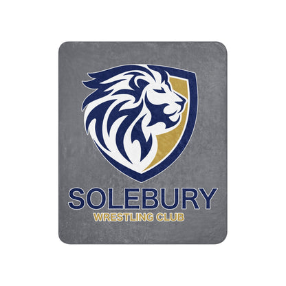 Grey Sherpa Blanket - Solebury Wrestling Club