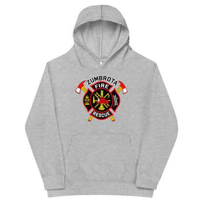 Performance | Youth Hoodie | Zumbrota Fire Department | Vanguard Logo
