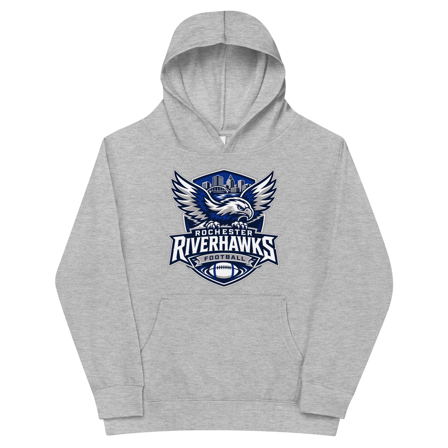 Performance | Youth Hoodie | Rochester Riverhawks | Shield Logo