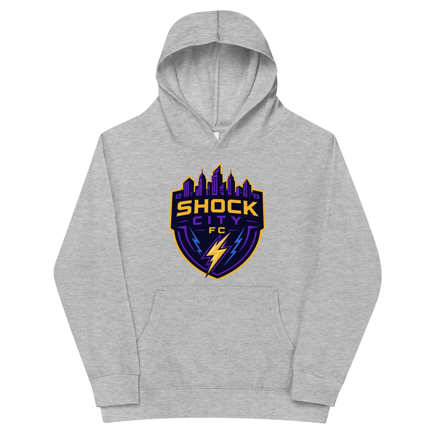 Performance | Youth Hoodie | Shock City FC | Crest Logo