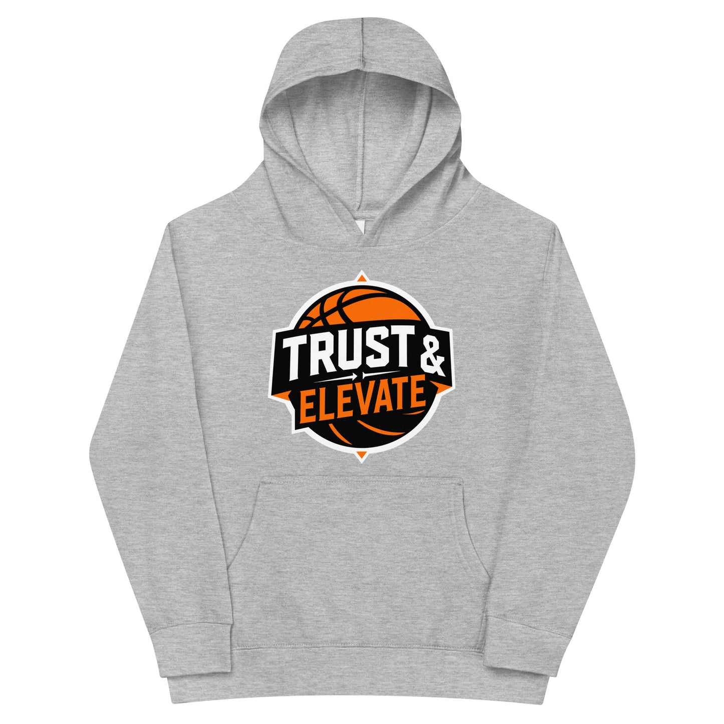 Performance | Youth Hoodie | Trust & Elevate | Athletic Logo