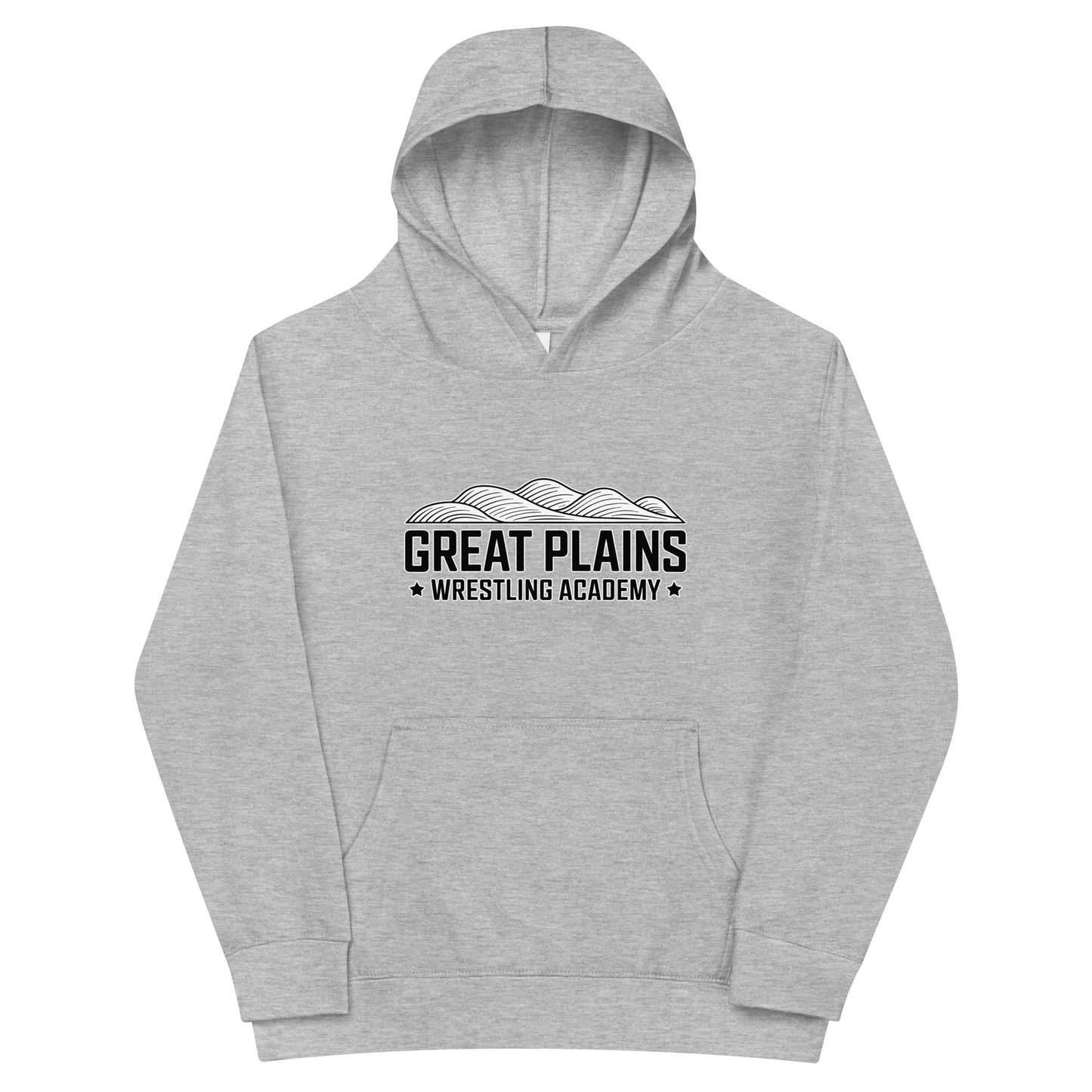 Performance | Youth Hoodie | Great Plains Wrestling Academy | Crest Logo